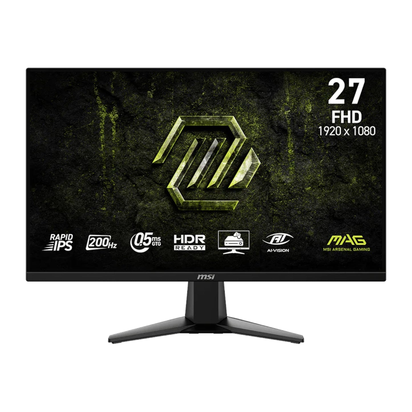 MSI MAG 275F E20 27" FHD 200Hz Rapid IPS Gaming Monitor | dynacor.co.za