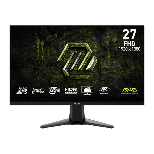 MSI MAG 275F E20 27" FHD 200Hz Rapid IPS Gaming Monitor | dynacor.co.za