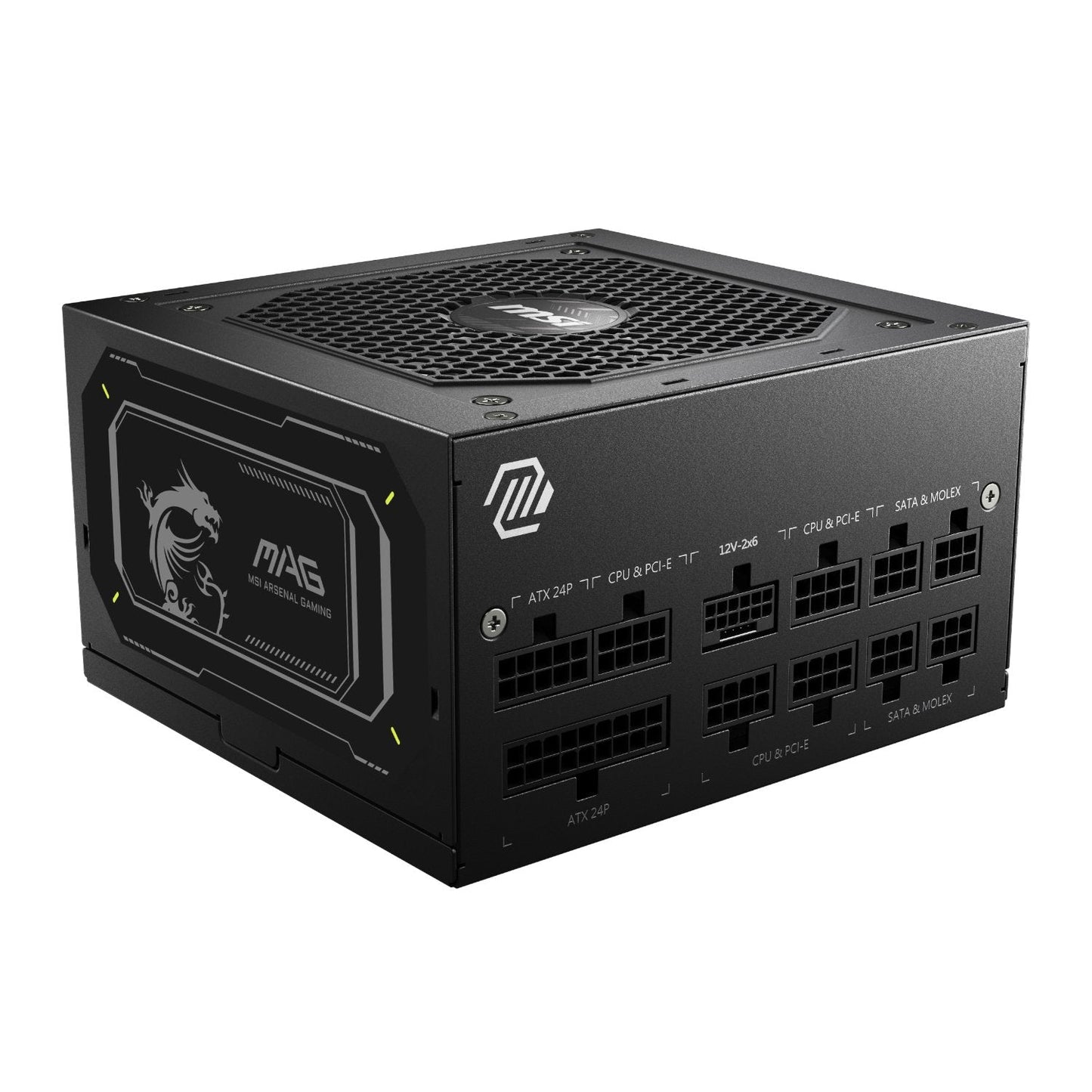 MSI MAG A850GL PCIe5 ATX3.1 80 PLUS Gold Modular Power Supply | dynacor.co.za