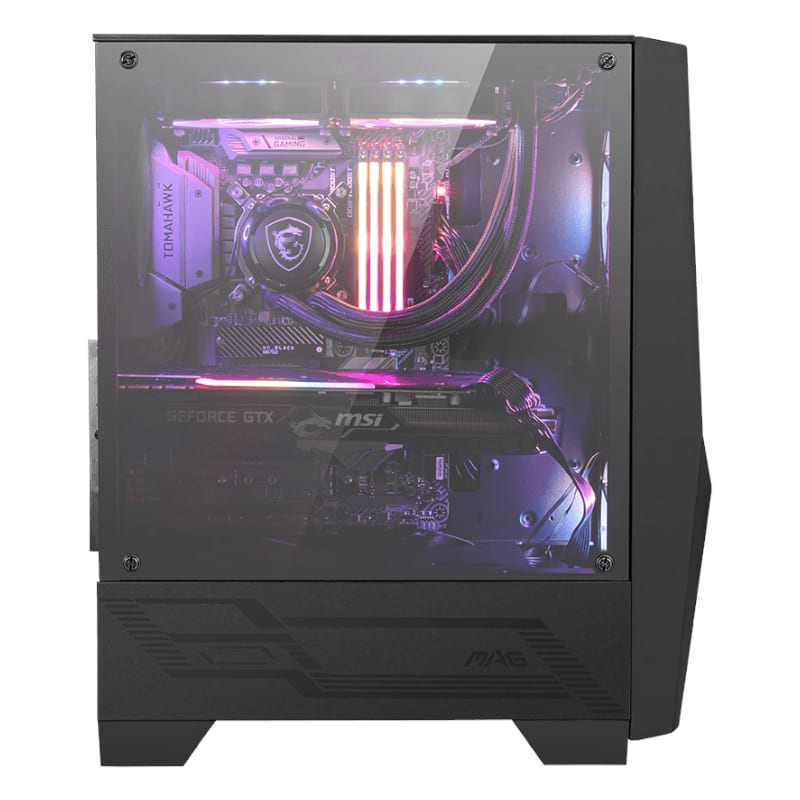 MSI MAG FORGE 100R ATX GAMING CASE | dynacor.co.za