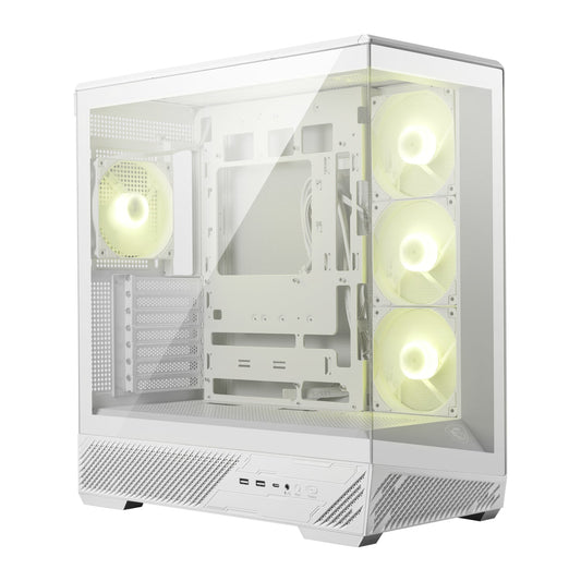 MSI MAG PANO 130R PZ ATX Gaming Chassis - White | dynacor.co.za