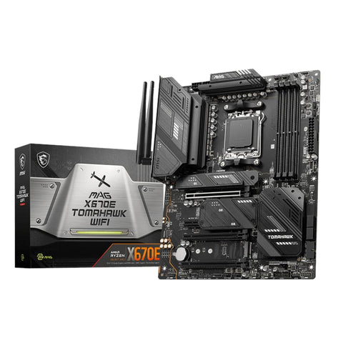 MSI MAG X670E TOMAHAWK WIFI AMD AM5 ATX Gaming Motherboard | dynacor.co.za