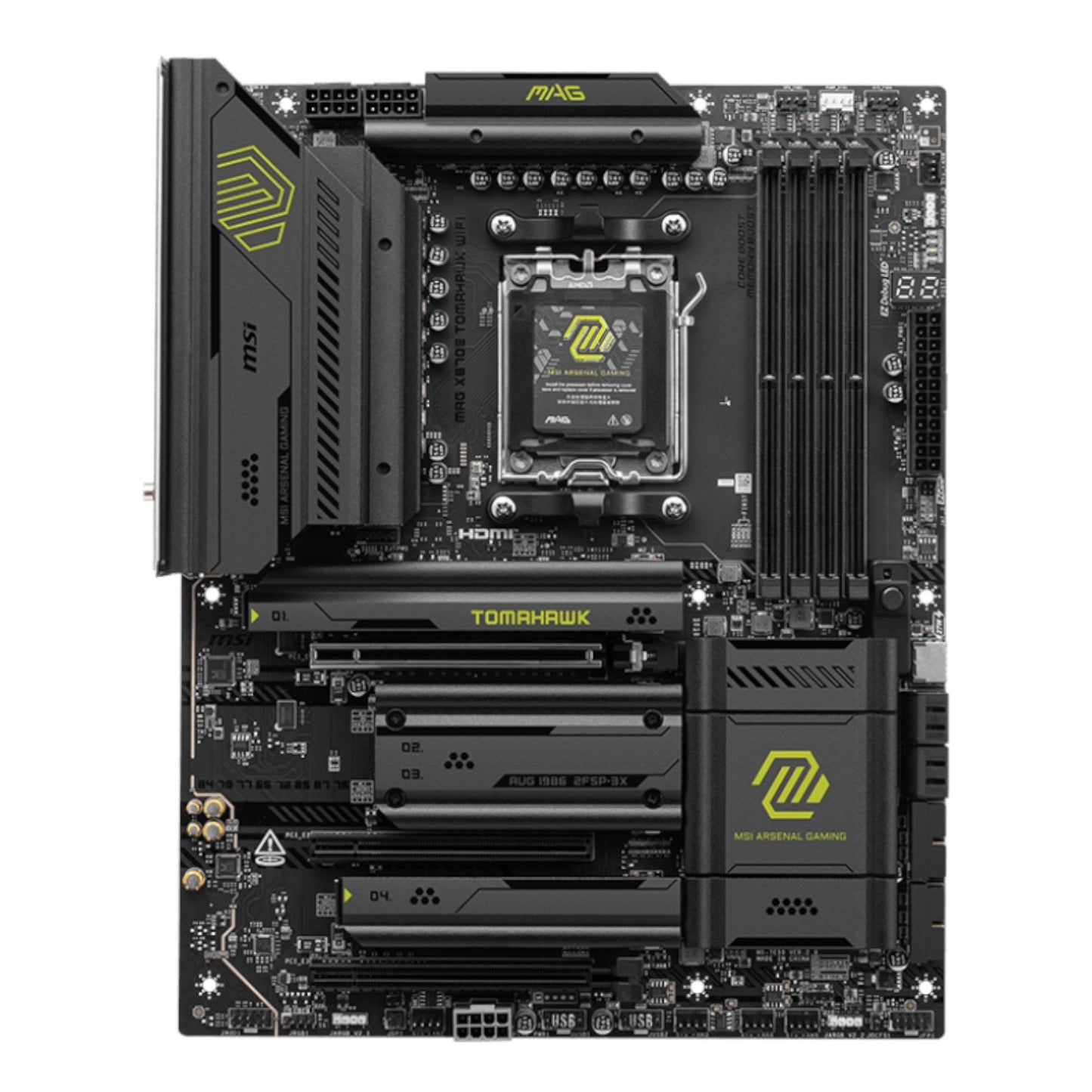 MSI MAG X870E TOMAHAWK WIFI AM5 ATX DDR5 Gaming Motherboard | dynacor.co.za