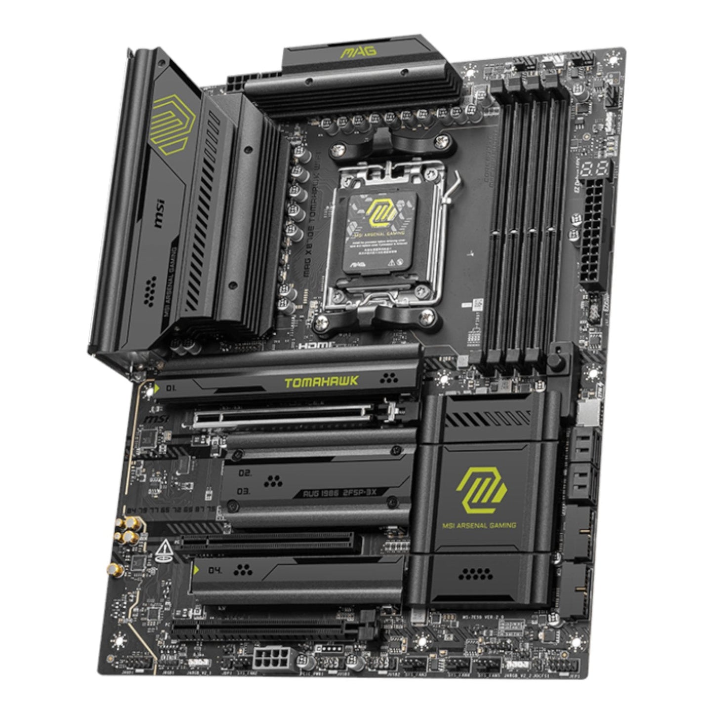MSI MAG X870E TOMAHAWK WIFI AM5 ATX DDR5 Gaming Motherboard | dynacor.co.za