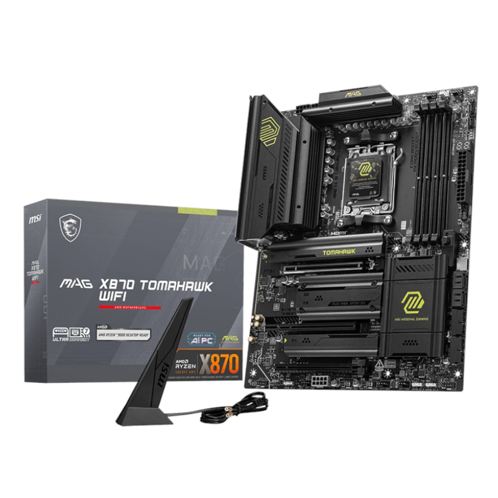 MSI MAG X870 TOMAHAWK WIFI AM5 ATX Gaming Motherboard | dynacor.co.za