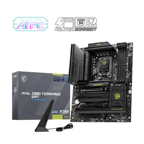 MSI MAG Z890 TOMAHAWK WIFI Intel LGA1851 ATX Gaming Motherboard | dynacor.co.za