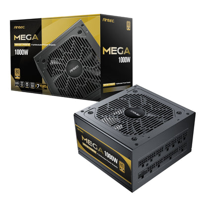 Antec MEGA 1000W 80 PLUS Gold ATX3.1 PCIE5.1 Fully Modular Power Supply | dynacor.co.za