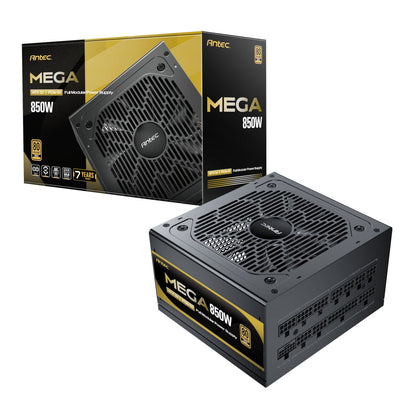 Antec MEGA 850W 80 PLUS Gold ATX3.1 PCIE 5.1 Fully Modular Power Supply | dynacor.co.za