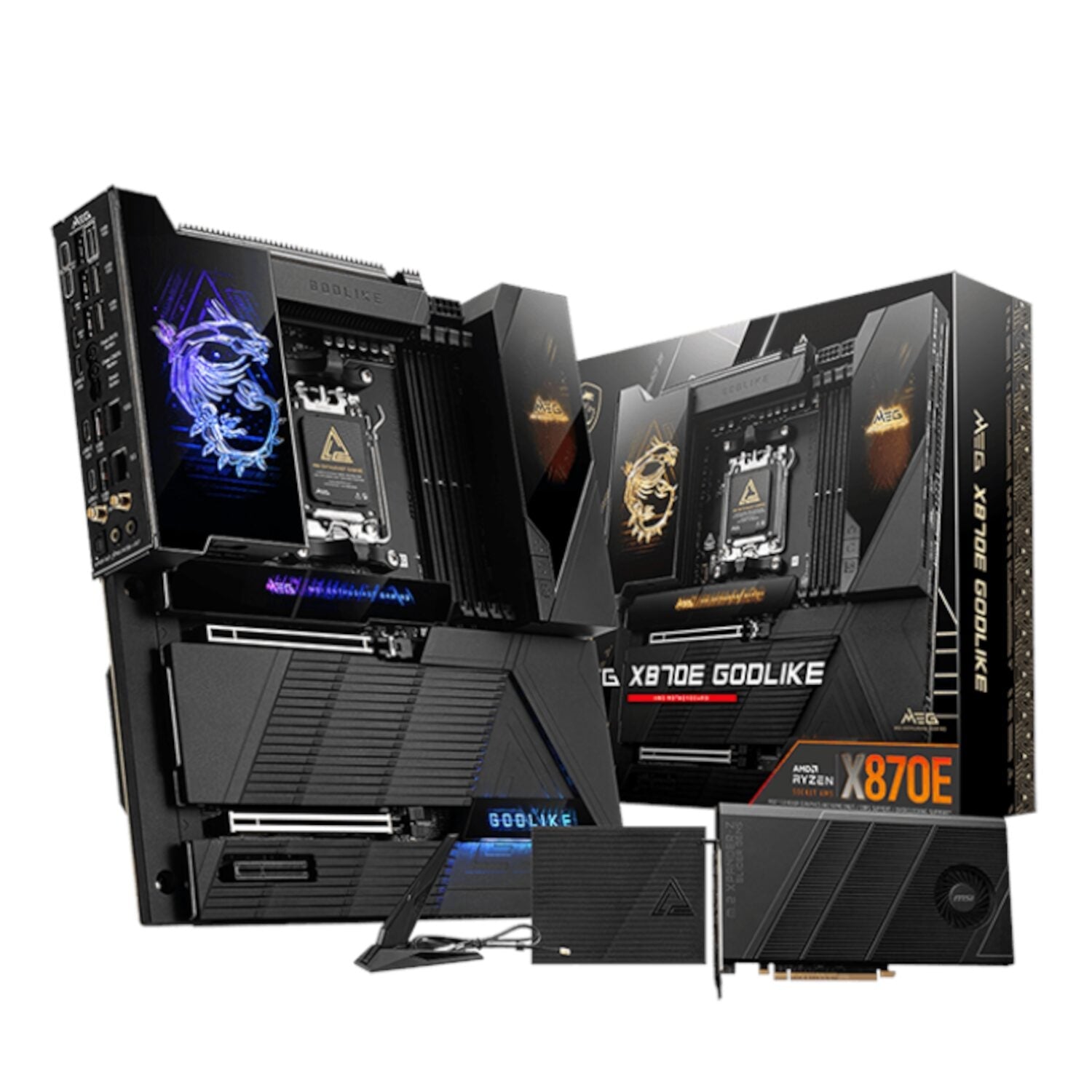 MSI MEG X870E GODLIKE E-ATX AM5 Motherboard with Wi-Fi 7 | dynacor.co.za