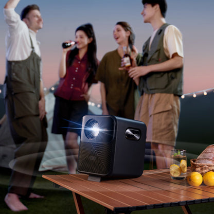 WANBO MOZART 1 PRO 1080P 900ANSI Android 11 Smart Home Theatre Projector - Dark Blue | dynacor.co.za