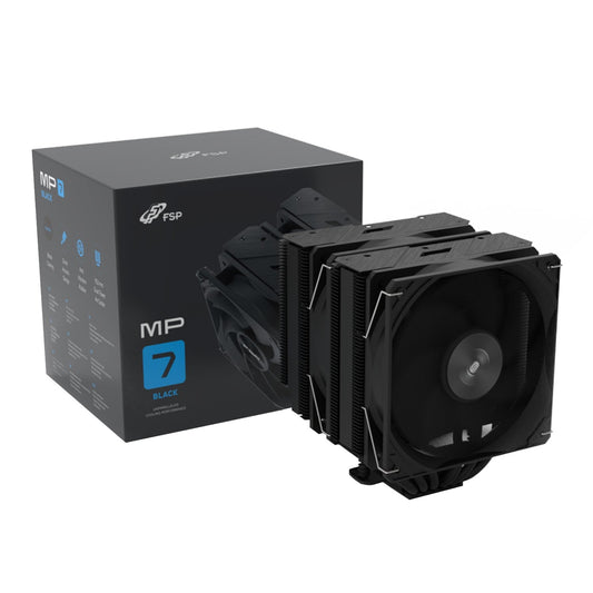 FSP MP7-B 120mm PWM CPU Air Cooler - Black | dynacor.co.za