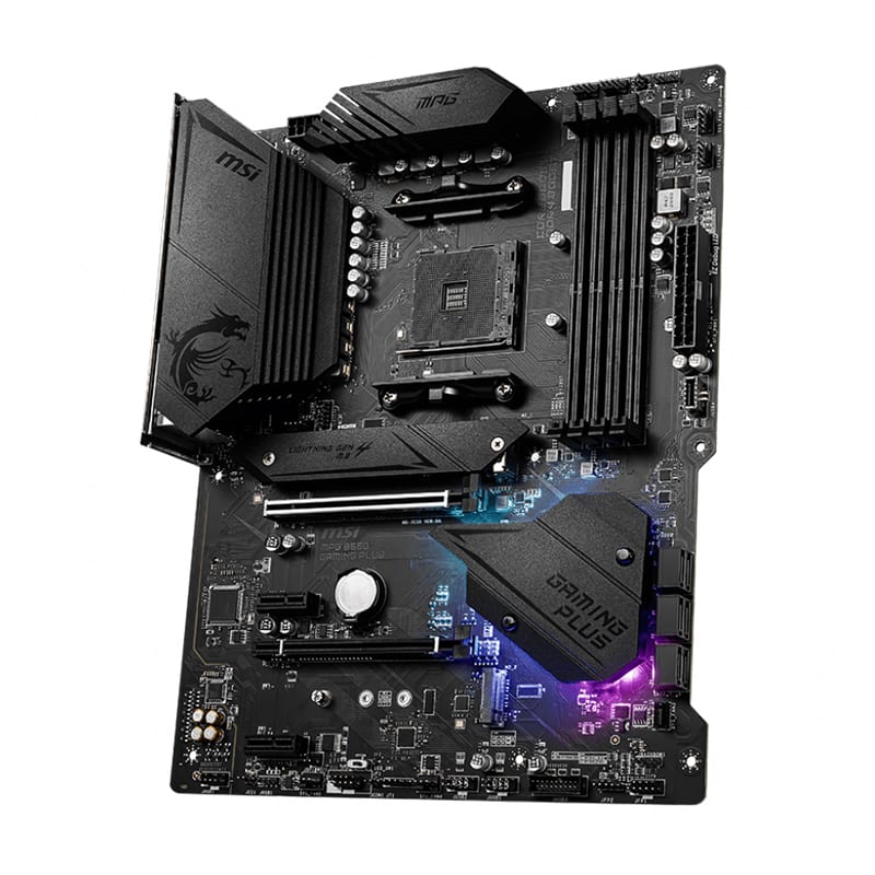 MSI MPG B550 Gaming Plus AM4 ATX Motherboard – Ryzen 5000 | dynacor.co.za