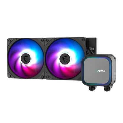 MSI MAG Coreliquid A13 240 AIO Liquid CPU Cooler - Black | dynacor.co.za