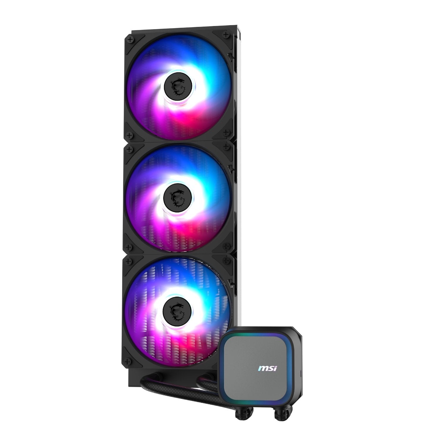 MSI MAG Coreliquid A13 360 AIO Liquid CPU Cooler - Black | dynacor.co.za