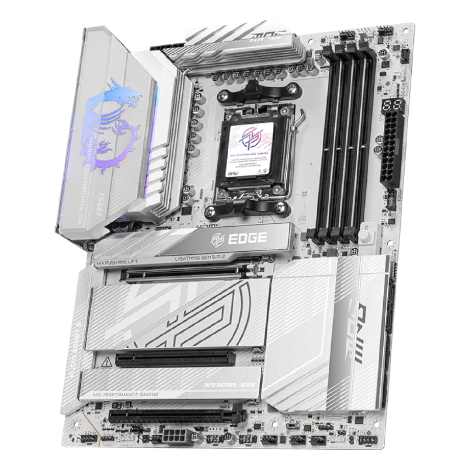MSI MPG X870E EDGE TI WIFI AM5 ATX DDR5 Gaming Motherboard | dynacor.co.za
