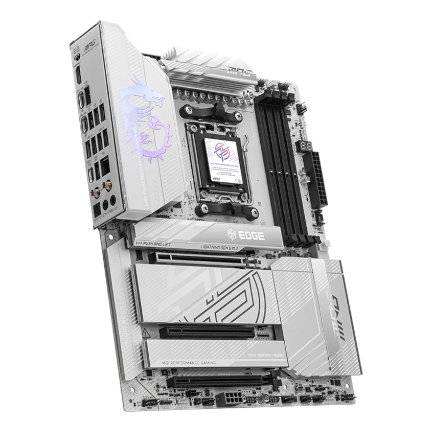 MSI MPG X870E EDGE TI WIFI AM5 ATX DDR5 Gaming Motherboard | dynacor.co.za