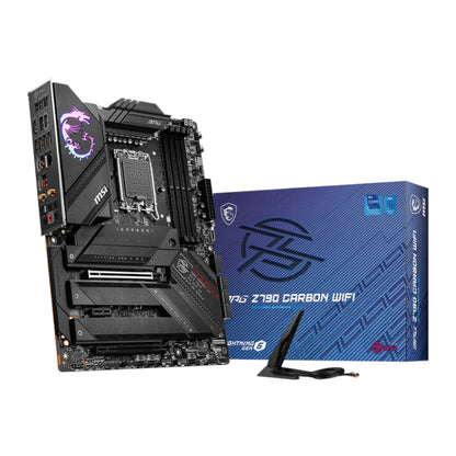MSI MPG Z790 CARBON WIFI DDR5 LGA1700 ATX Gaming Motherboard | dynacor.co.za