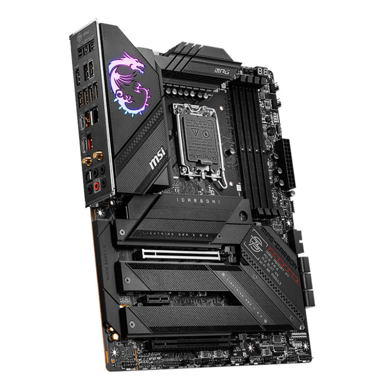 MSI MPG Z790 CARBON WIFI DDR5 LGA1700 ATX Gaming Motherboard | dynacor.co.za
