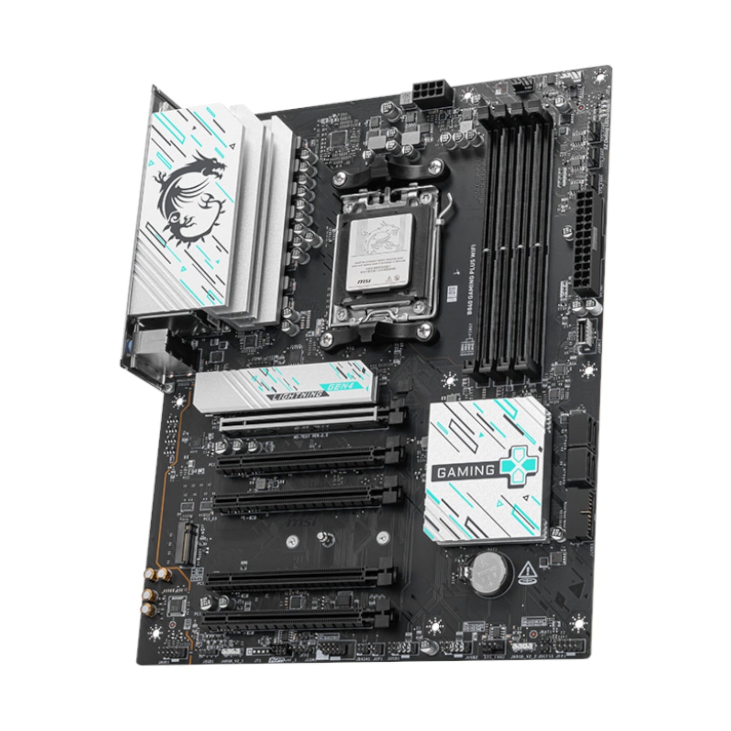 MSI B840 GAMING PLUS WIFI AM5 ATX Gaming Motherboard | dynacor.co.za