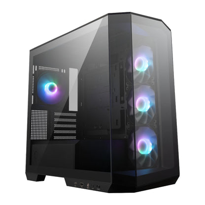 MSI MAG PANO M100R PZ M-ATX ARGB Gaming Chassis - Black | dynacor.co.za