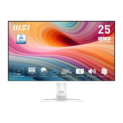 MSI PerfectEdge PRO MP251W E2 24.5" FHD IPS Office Monitor – White | dynacor.co.za