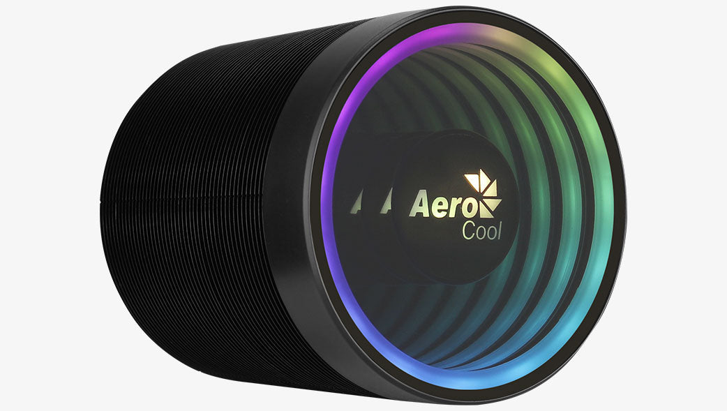 Aerocool Mirage CPU Air Cooler - Aluminum - (TDP) up to 150W  - LGA 1851/1700/115X AM4/AM5 | dynacor.co.za