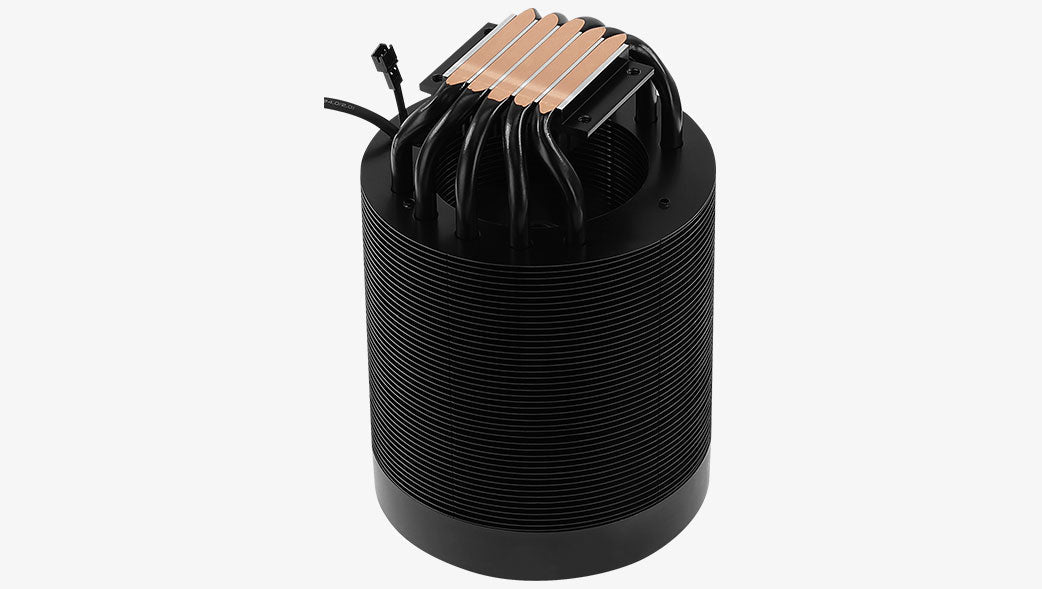 Aerocool Mirage CPU Air Cooler - Aluminum - (TDP) up to 150W  - LGA 1851/1700/115X AM4/AM5 | dynacor.co.za