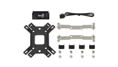 Aerocool Mirage CPU Air Cooler - Aluminum - (TDP) up to 150W  - LGA 1851/1700/115X AM4/AM5 | dynacor.co.za