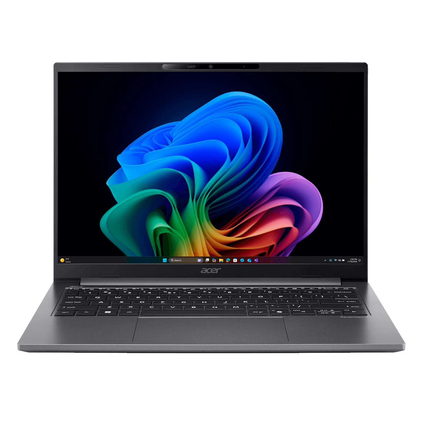 ACER Travelmate X4 NX.BPUEA.001 | TMX414-51-TCO | U5 - 226V | 14'' WUXGA OLED AI PC UMA | 16 GB | 1024GB SSD | WIFI7+BT | FHD IR cam | W11 P | dynacor.co.za