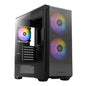 Antec NX416L ATX | Micro-ATX | ITX ARGB Mid-Tower Gaming Chassis - Black | dynacor.co.za