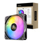 Antec P12 PWM 120mm ARGB Reverse Case Fan - Black | dynacor.co.za