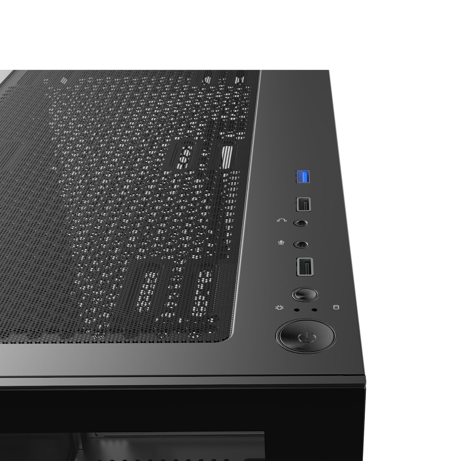 MSI PAG PANO M110A Micro-ATX Gaming Chassis – Black | dynacor.co.za