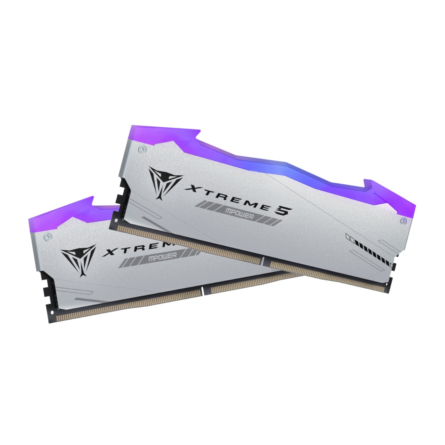 Patriot Viper Xtreme 5 RGB MPower 32GB 6000MHz DDR5 Desktop Gaming Memory Kit - Silver | dynacor.co.za