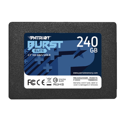 Patriot Burst Elite 240GB 2.5" SATA III SSD | dynacor.co.za