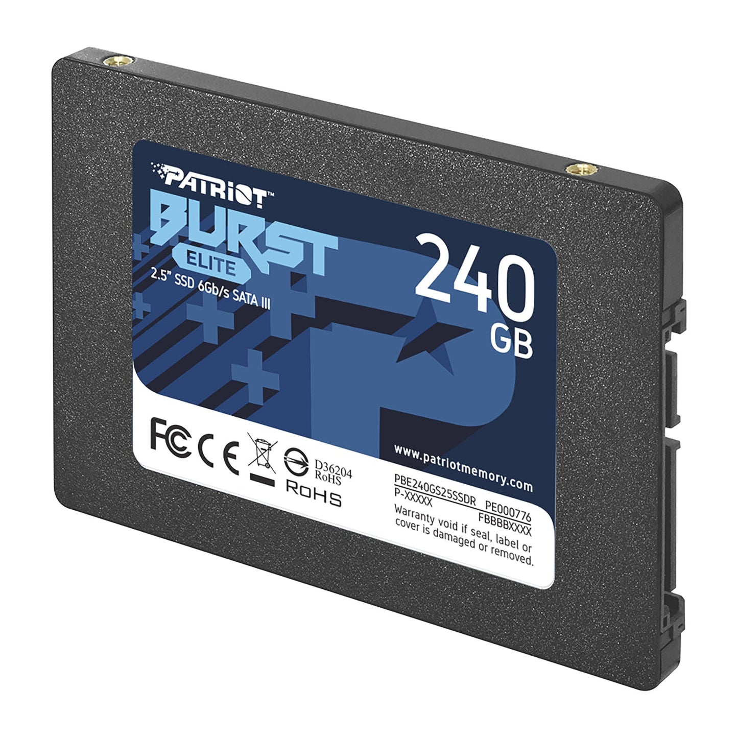 Patriot Burst Elite 240GB 2.5" SATA III SSD | dynacor.co.za