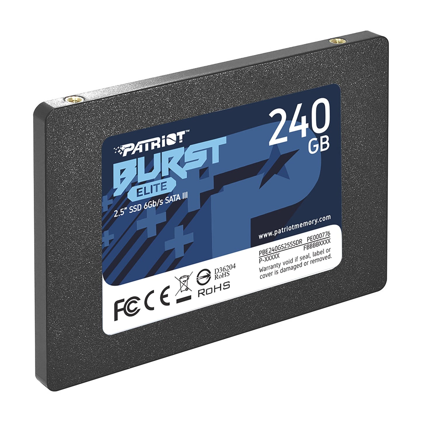 Patriot Burst Elite 240GB 2.5" SATA III SSD | dynacor.co.za
