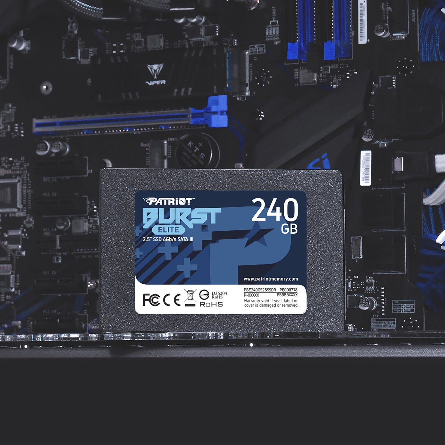 Patriot Burst Elite 240GB 2.5" SATA III SSD | dynacor.co.za