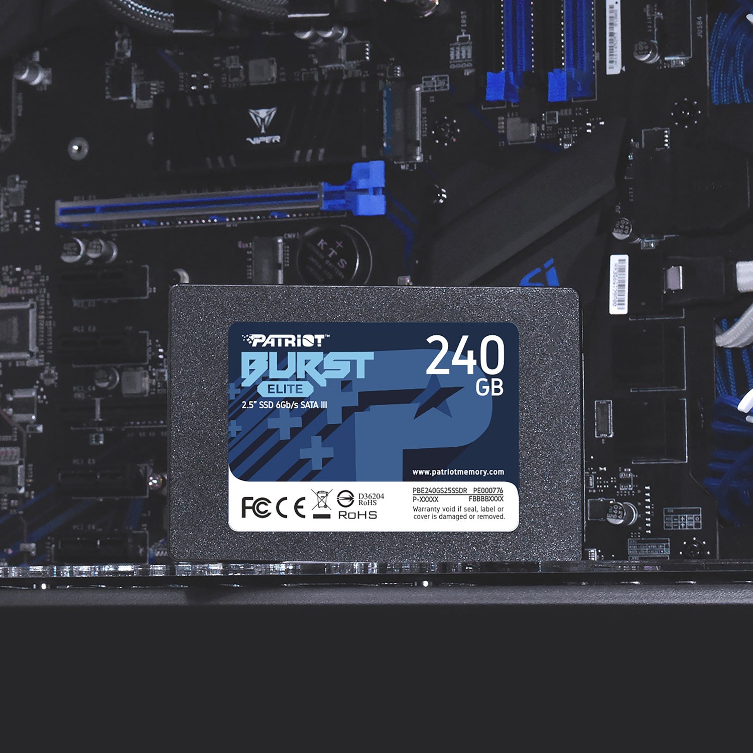 Patriot Burst Elite 240GB 2.5" SATA III SSD | dynacor.co.za