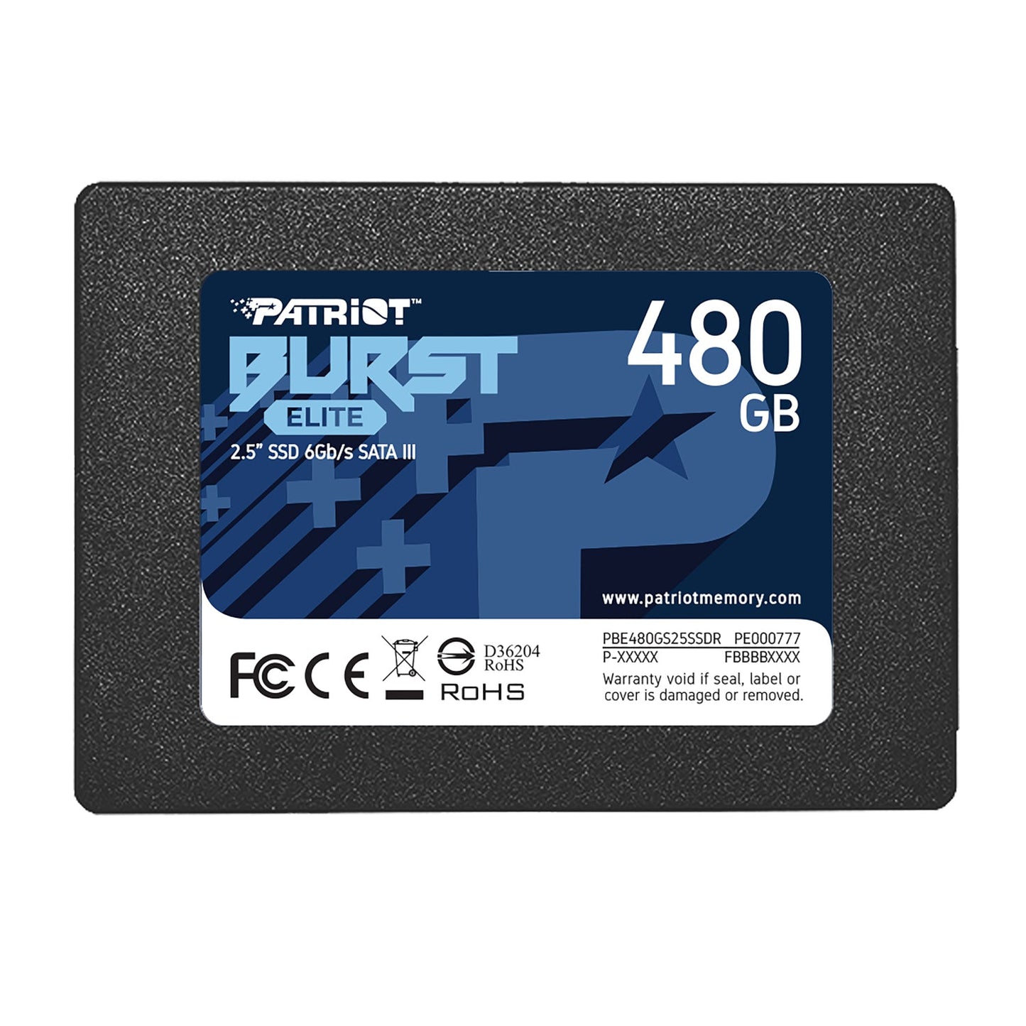 Patriot Burst Elite 480GB 2.5" SATA III SSD | dynacor.co.za