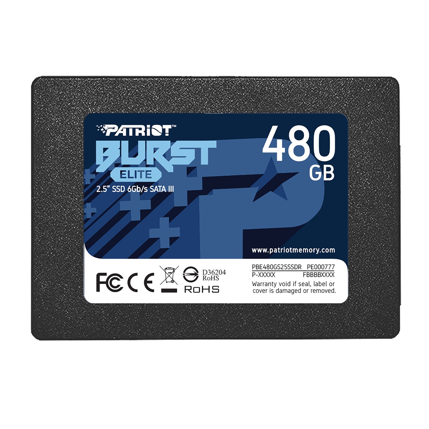 Patriot Burst Elite 480GB 2.5" SATA III SSD | dynacor.co.za