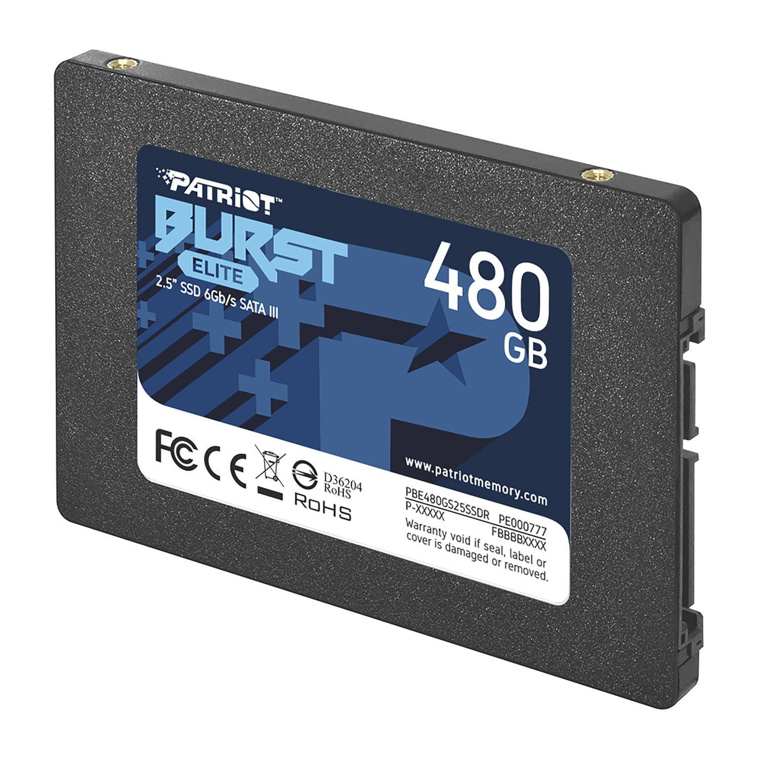 Patriot Burst Elite 480GB 2.5" SATA III SSD | dynacor.co.za