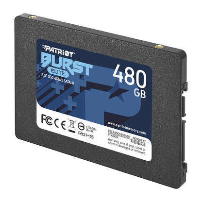 Patriot Burst Elite 480GB 2.5" SATA III SSD | dynacor.co.za
