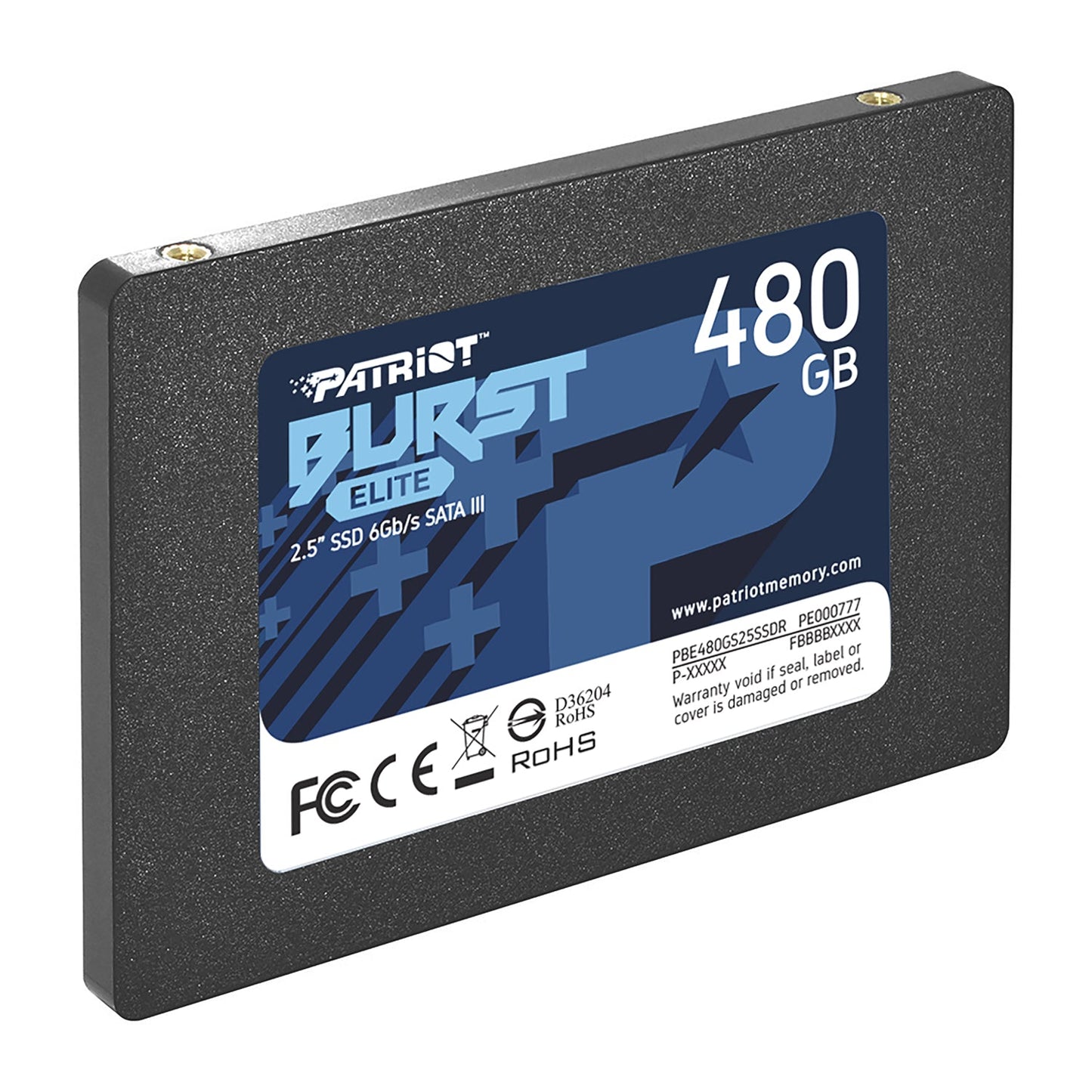 Patriot Burst Elite 480GB 2.5" SATA III SSD | dynacor.co.za