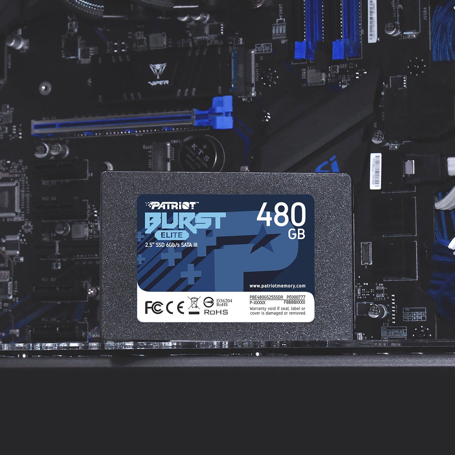 Patriot Burst Elite 480GB 2.5" SATA III SSD | dynacor.co.za