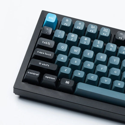 Keychron Double Shot KSA PBT Keycap Set - Dark Grey/Grey/Blue | dynacor.co.za