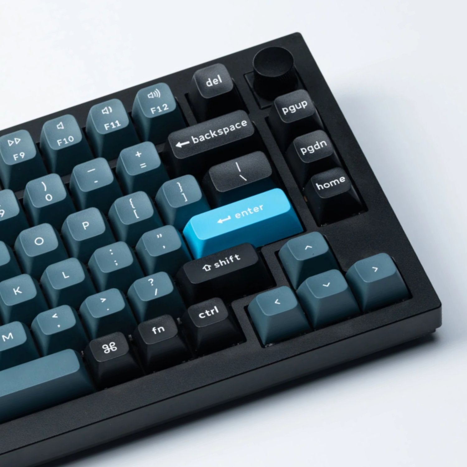 Keychron Double Shot KSA PBT Keycap Set - Dark Grey/Grey/Blue | dynacor.co.za