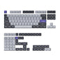 Keychron Double Shot KSA PBT Keycap Set - Dark Grey/White Smoke | dynacor.co.za