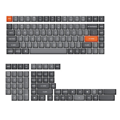 Keychron Double-Shot PBT OSA Keycap Set - Grey | dynacor.co.za