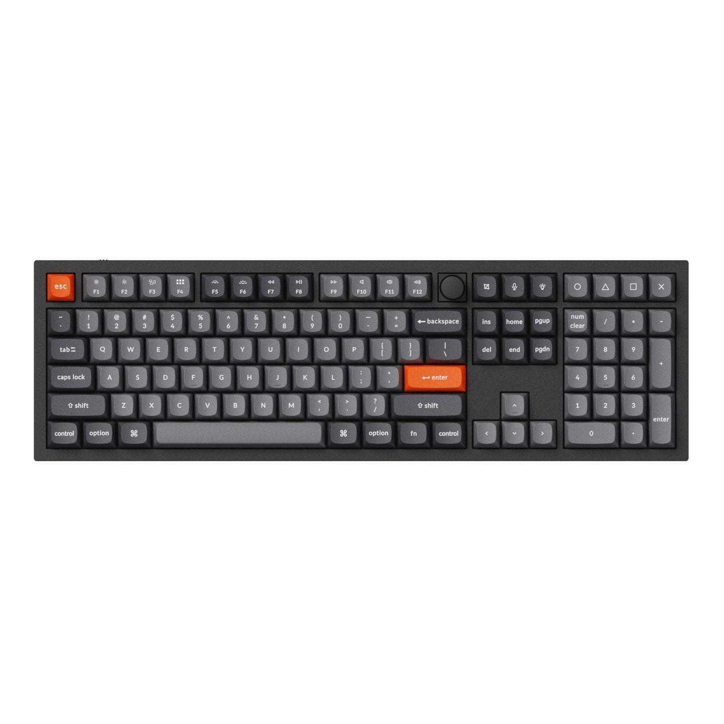 Keychron Double-Shot PBT OSA Keycap Set - Grey | dynacor.co.za