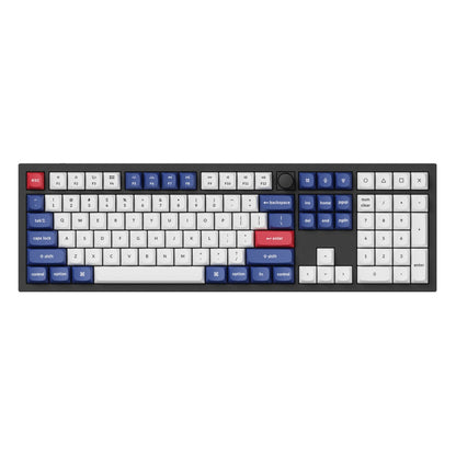 Keychron Double-Shot PBT OSA Keycap Set - Blue and White | dynacor.co.za